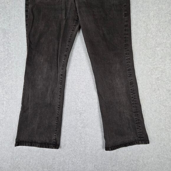 LRL Lauren Jeans Co. Jeans Womens Size 14 Black Classic Bootcut 34" Waist - Picture 4 of 16
